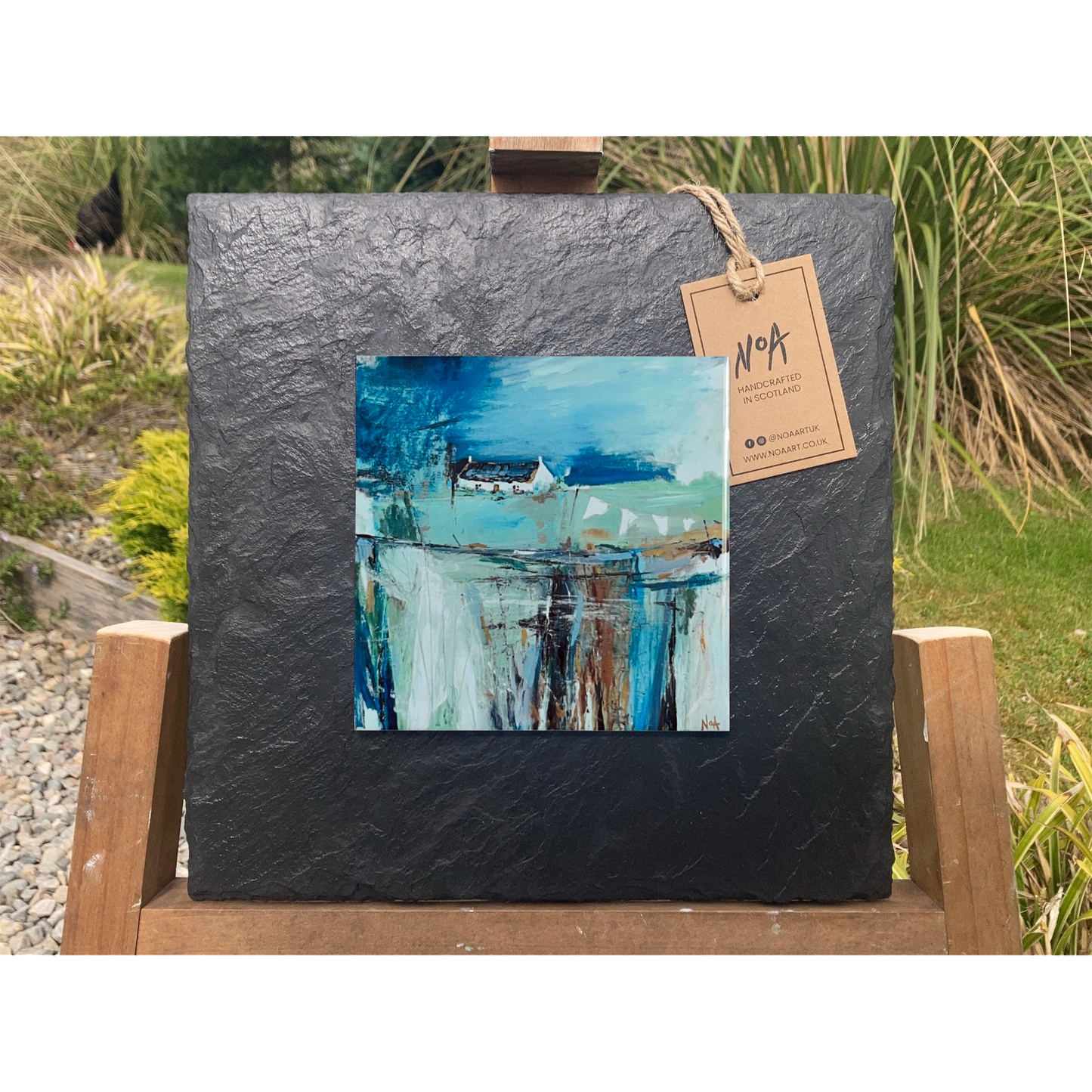 The Getaway | Large Slate Mounted Wall Art