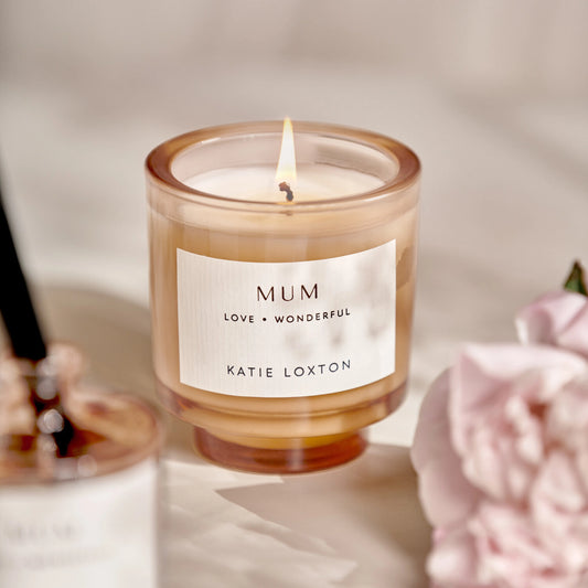 Sentiment Candle 'Mum' | Fresh Linen & White Lily