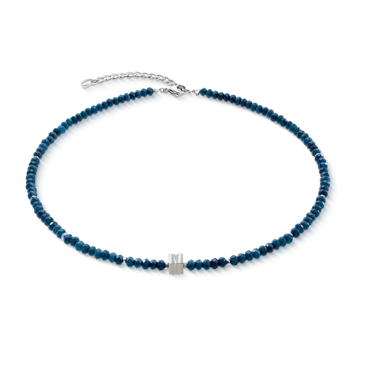 Wave Essence Navy Jade | Necklet