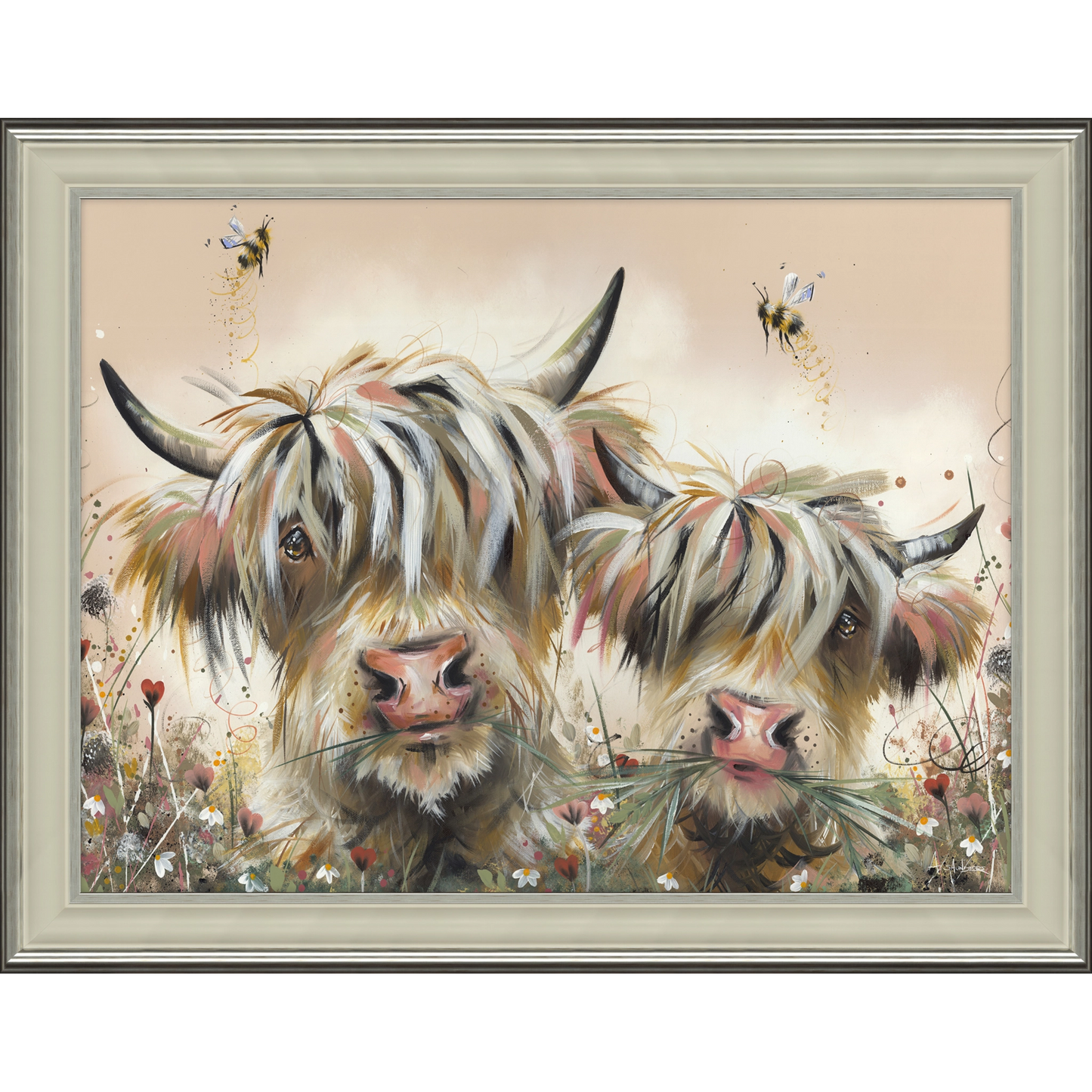 Where Love Grows Wild | Framed Wall Art by Ashley Saunders