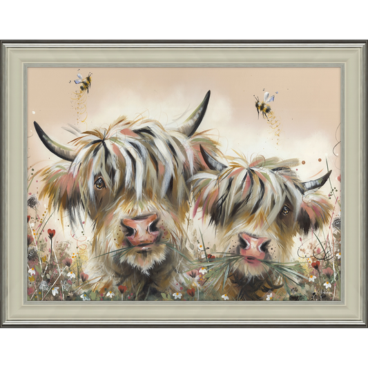 Where Love Grows Wild | Framed Wall Art by Ashley Saunders