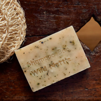 The Highland Soap Co. bar of wild nettle shampoo 