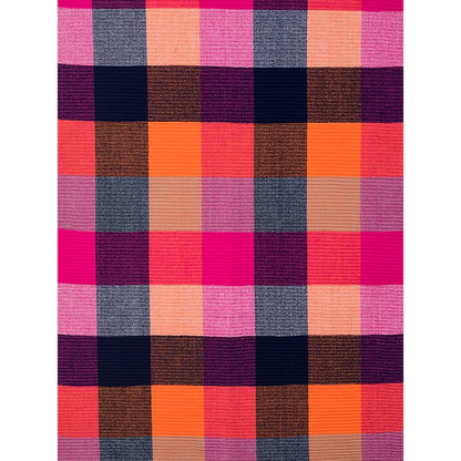 Checked Scarf | Wild Orchid