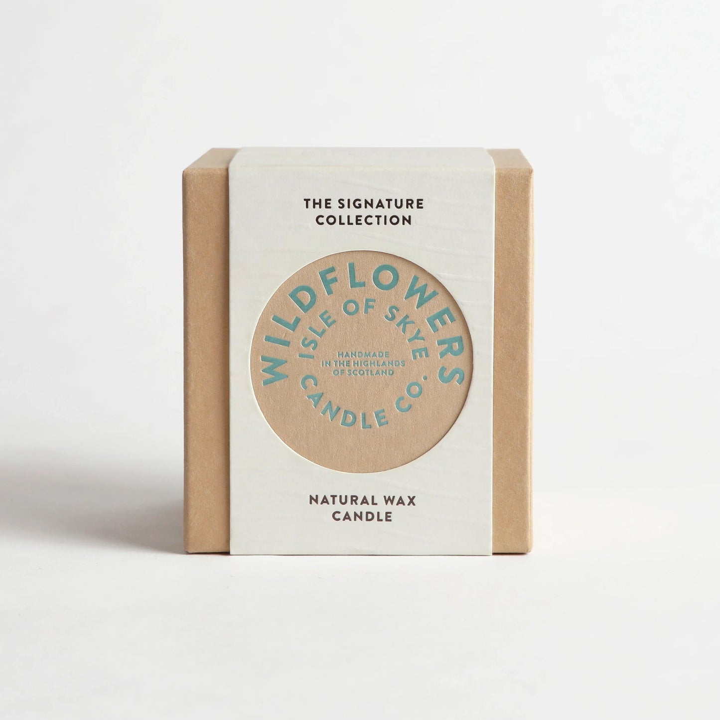 Wildflowers scented candle with box