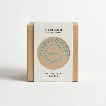Wildflowers scented candle with box