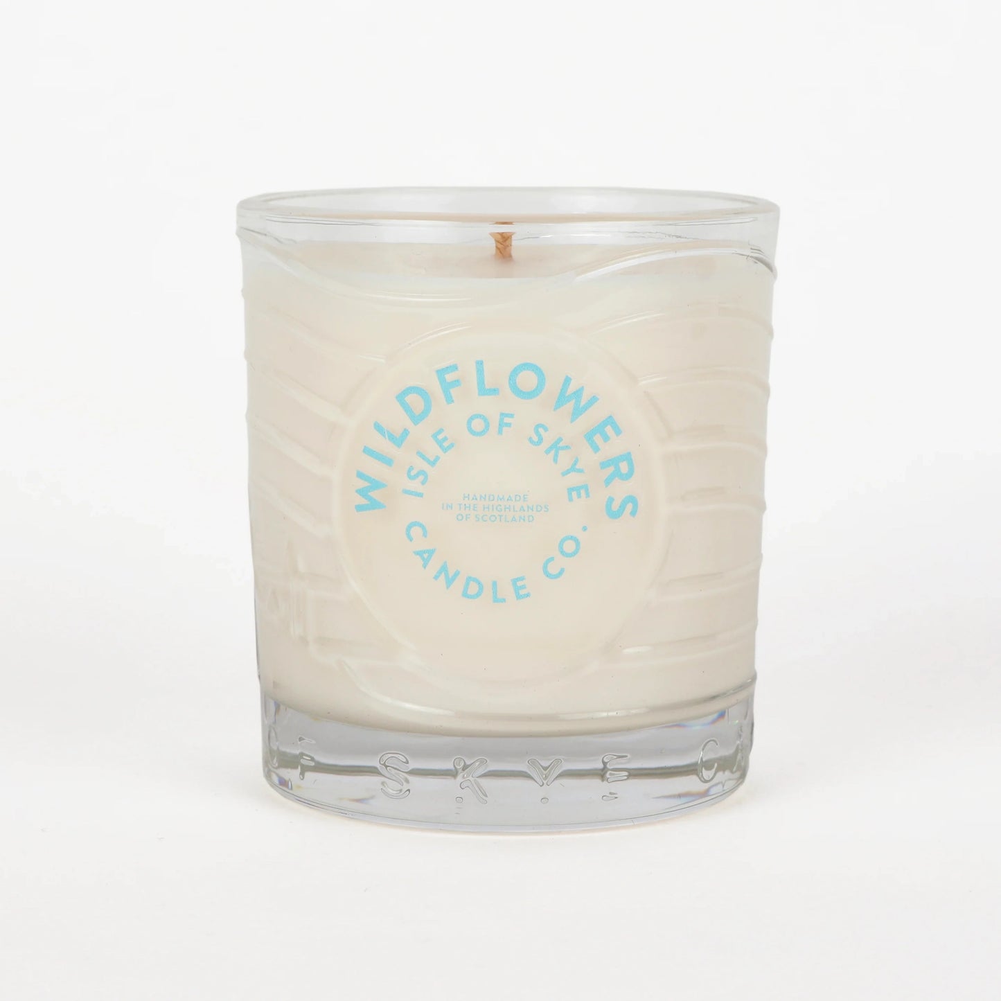 Wildflowers scented candle in glass tumbler 