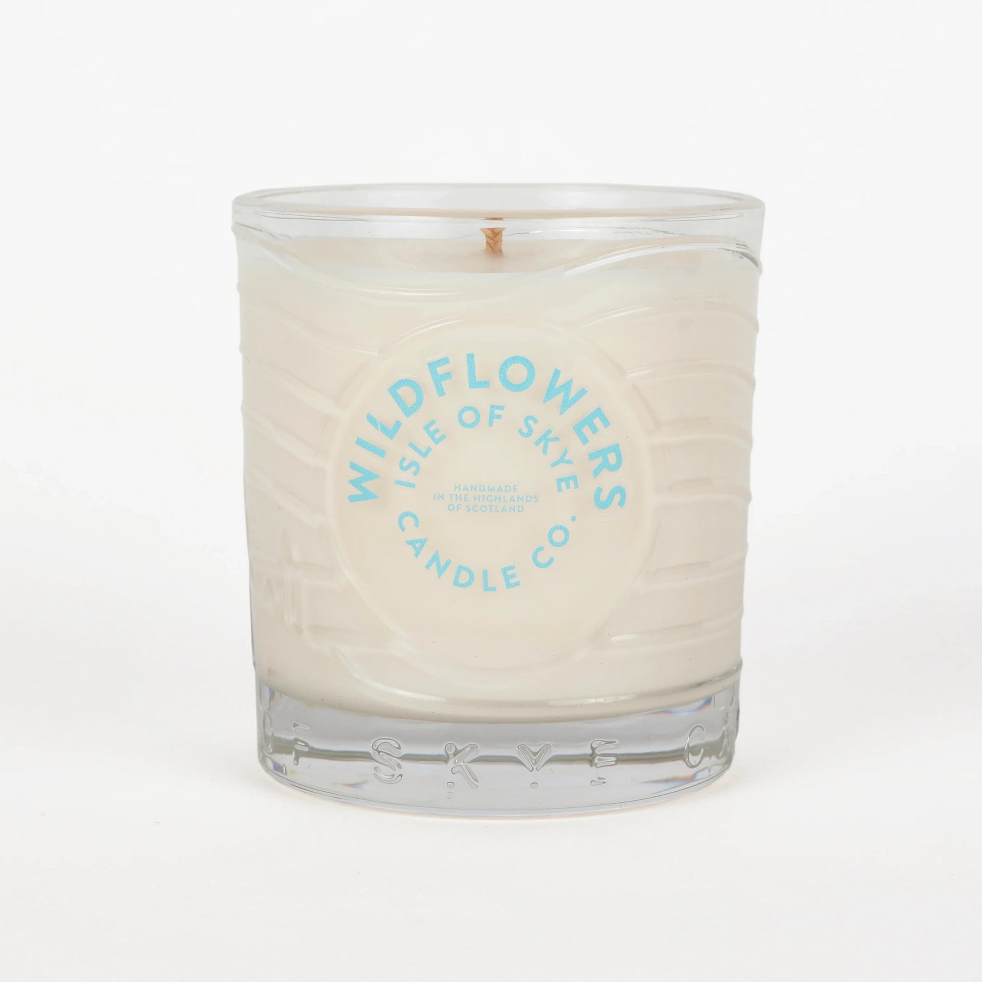 Wildflowers scented candle in glass tumbler 