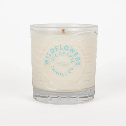 Wildflowers scented candle in glass tumbler 