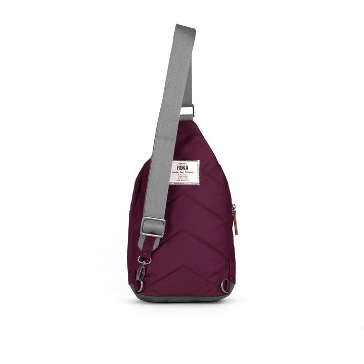 Willesden Cross-body Bag in Plum Purple | Large