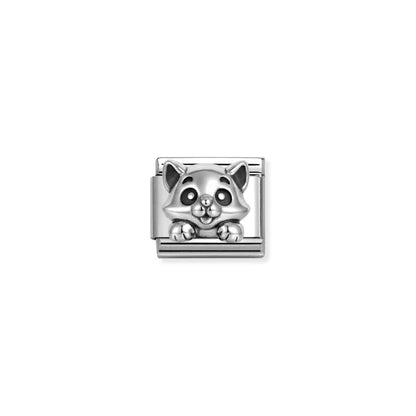 Raised Cat Link | Silver