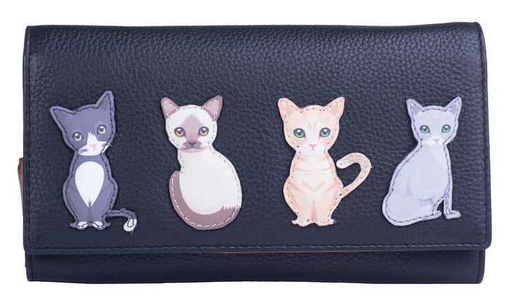 Best Friends Sitting Cats Matinee Purse - RFID