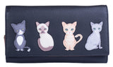 Best Friends Sitting Cats Matinee Purse - RFID