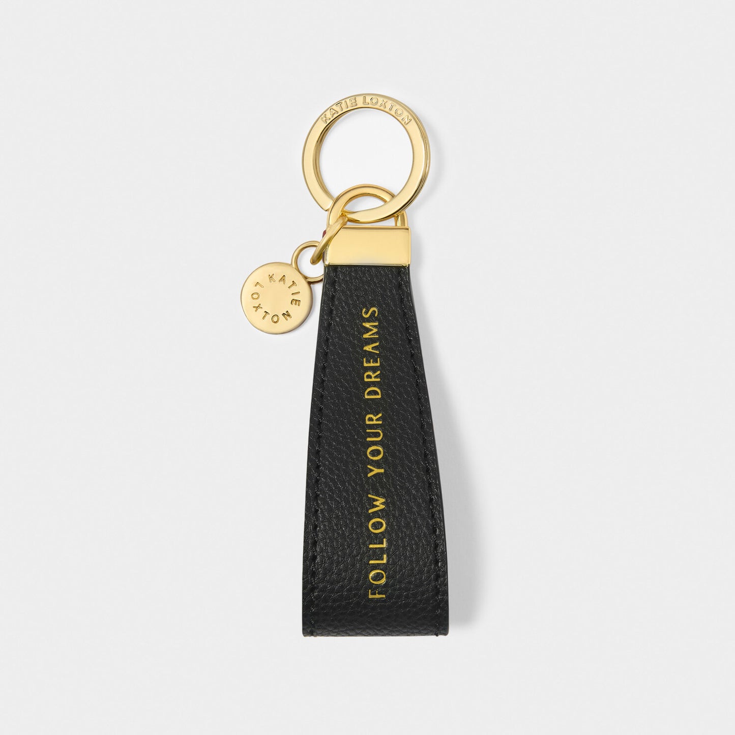 Loop Keyring 'Follow Your Dreams' | Black