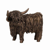 Small Highland Cow Standing Sculpture