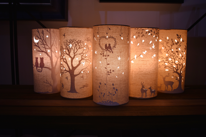 Tree of Life Fabric Lamp