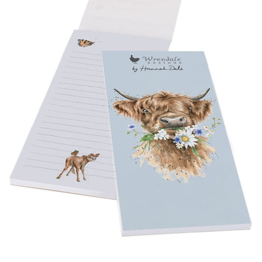 'Daisy Coo' Highland Cow Shopping Pad
