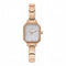 Rectangle Rose Gold & Silver Glitter | Composable Watch