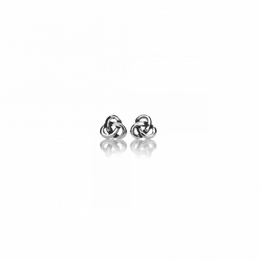 Celtic Trinity Knot Stud Earrings