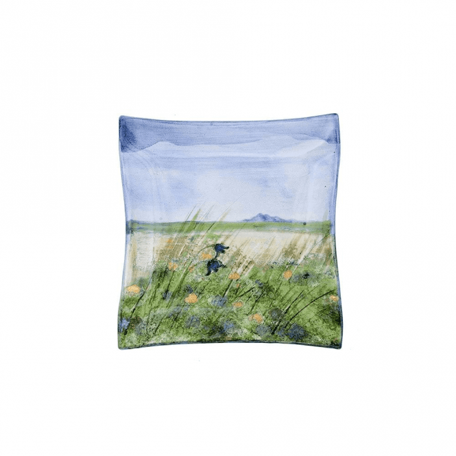 Machair Grass Medium Square Dish