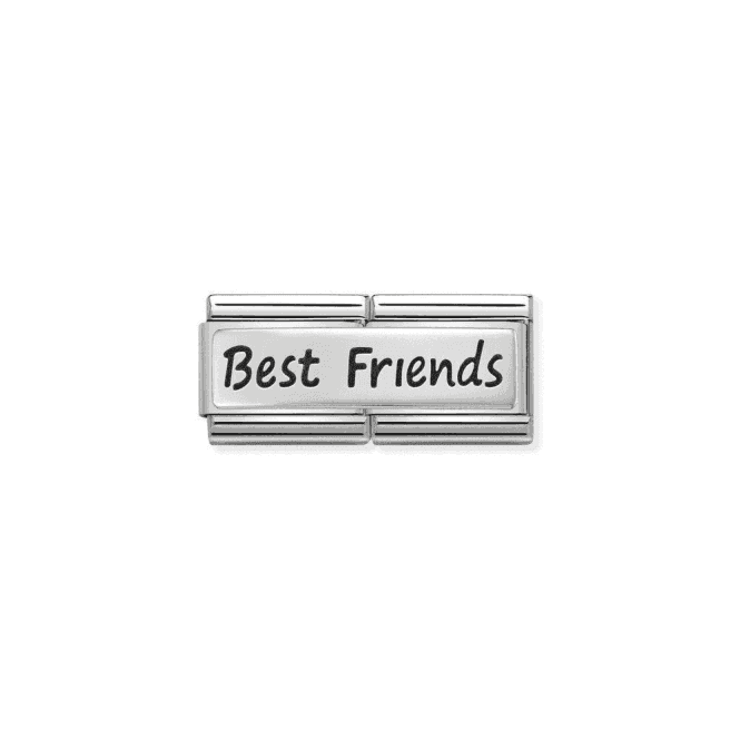 Best Friends Double Charm - Silver