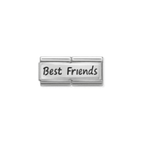 Best Friends Double Charm - Silver