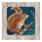 Wee Red Squirrel Coaster