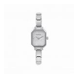 Rectangle Steel Watch - Silver Glitter