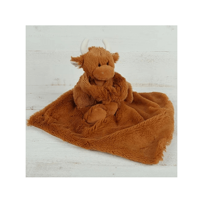Highland Cow Plush Toy Soother