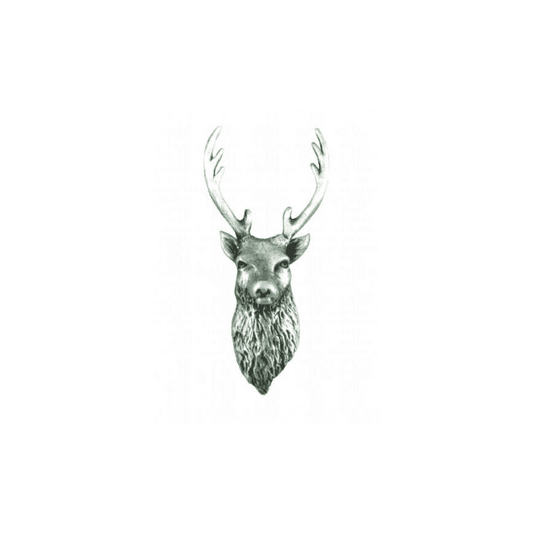 Stag Head Lapel Pin