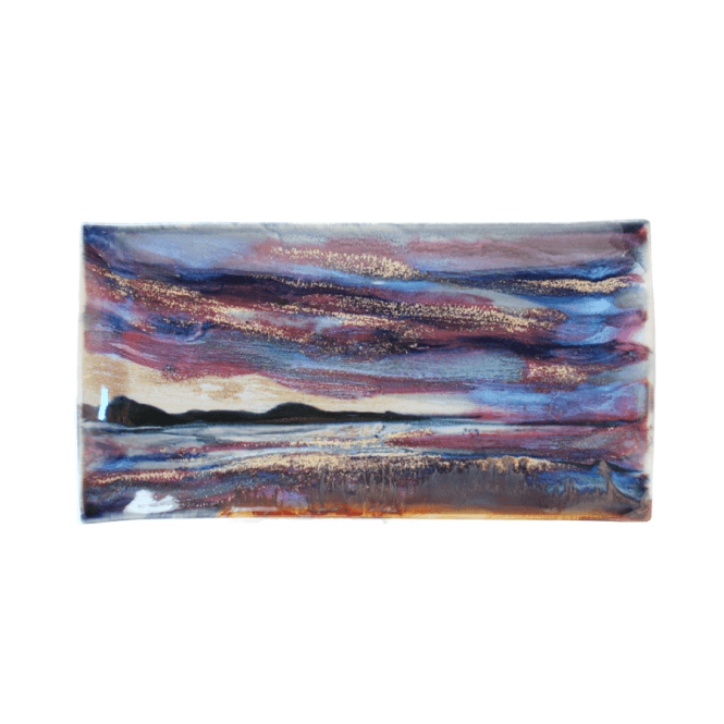 Sunset Rectangle Photo Sunset 34cm Rectangle