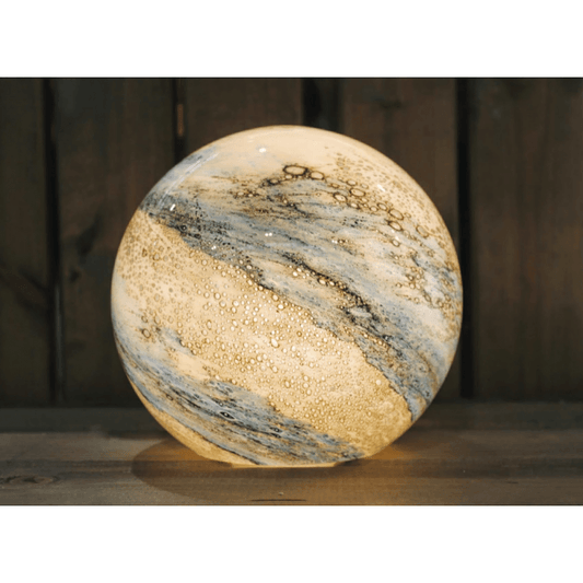 Olivia Sand & Sea Round Glass Light