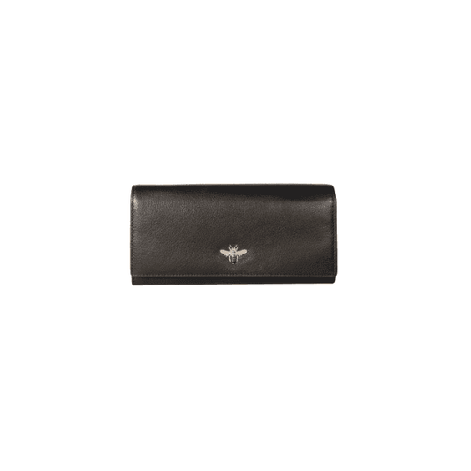 Mason Bumble Bee Matinee Purse in Black