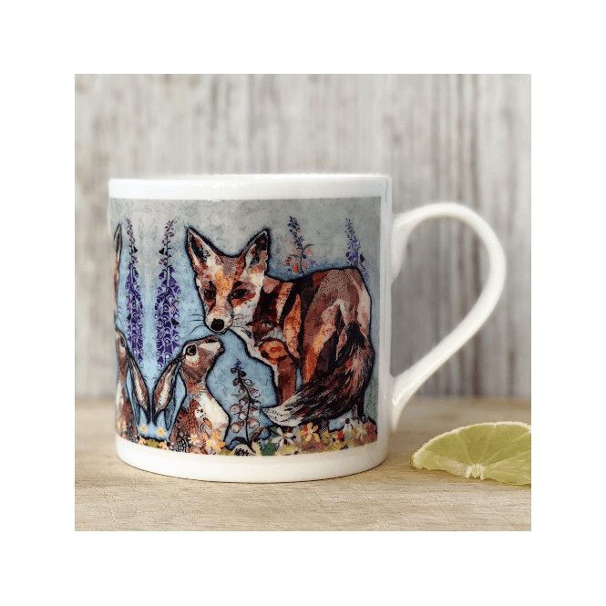 Unlikely Friends Fox & Hare Mug