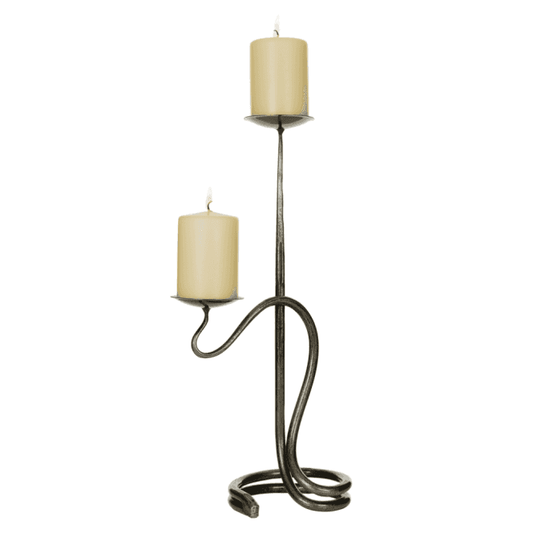 Double Round Candle Stand