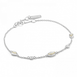 Silver Opal Colour Bracelet