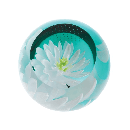 Floral Charms Water Lily Paperweight