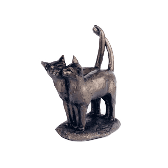 Twos Company Cat Sculpture