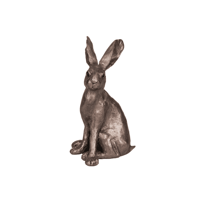 Hugh Sitting Hare Sculpture