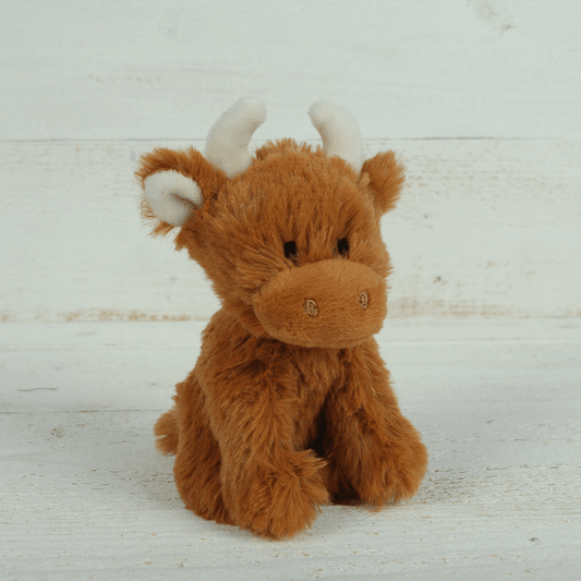 Mini Highland Cow Plush Toy