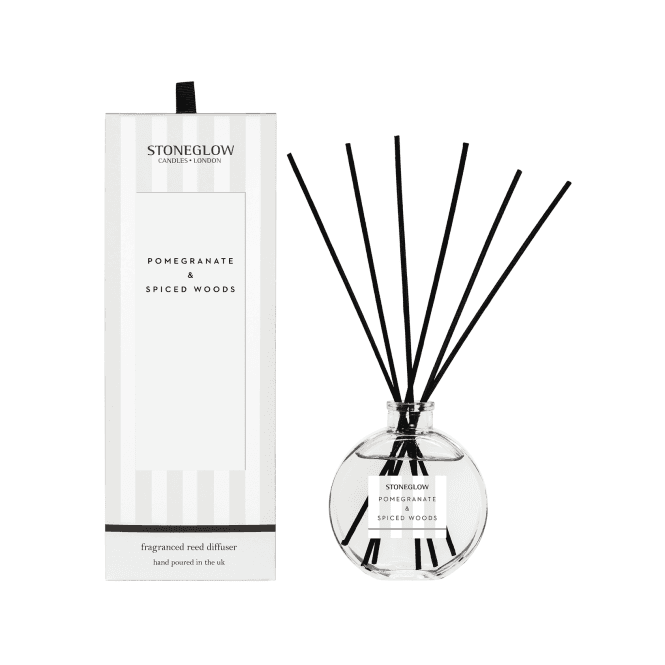 Pomegranate & Spiced Woods Reed Diffuser