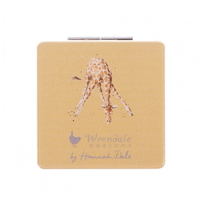 Giraffe Square Pocket Mirror