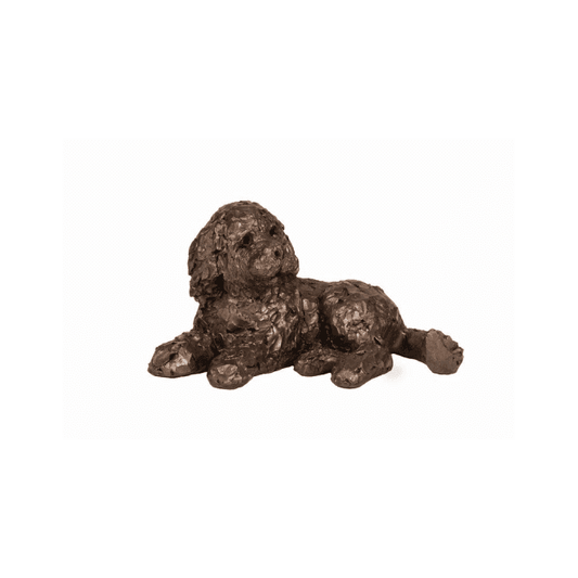 Pickwick Cockapoo Lying Sculpture