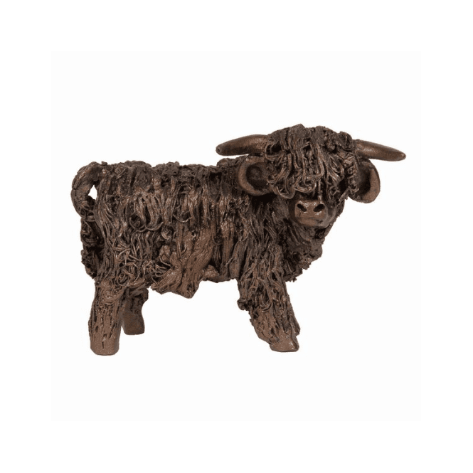 Malcolm Highland Bull Standing Sculpture