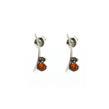 Mixed Amber Poise Stud Earrings