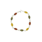 Mixed Amber Marquis Bracelet