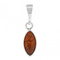 Amber Marquise Pendant