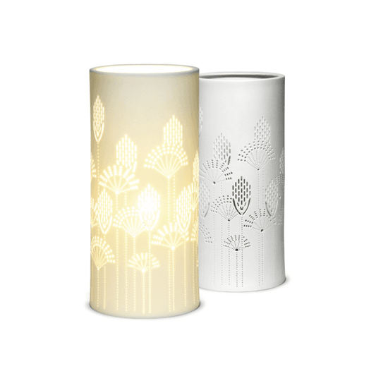 Porcelain Column Vector Art Lamp
