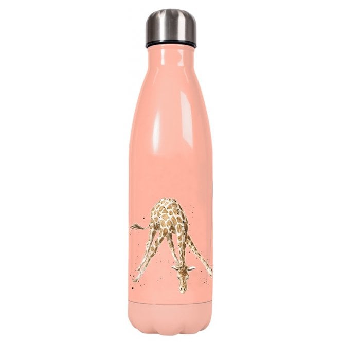 Pink Giraffe Water Bottle