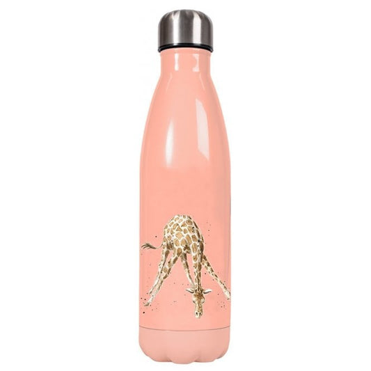 Pink Giraffe Water Bottle