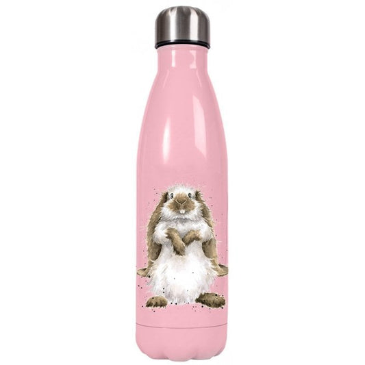 Pink Piggy In The Middle Water Bottle